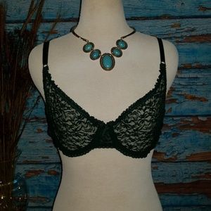 Unlined Lace Bra 38C
